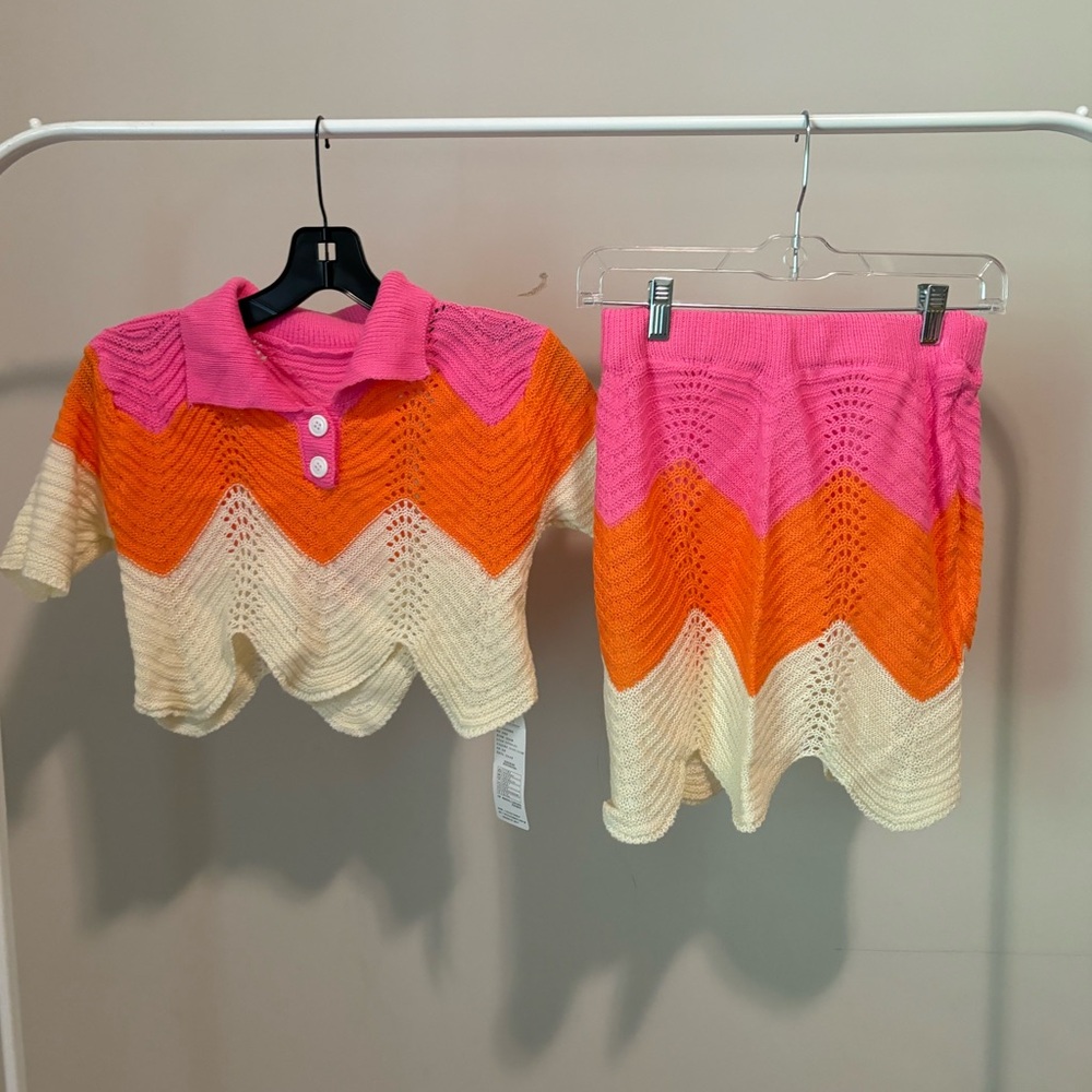 Crochet matching set